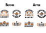 vector trace your logo from raster image, recolor or modify
